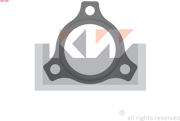 KW 590 580 - Прокладка, термостат autocars.com.ua