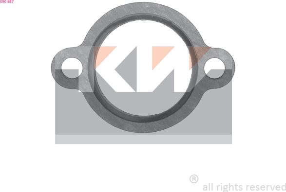 KW 590 587 - Прокладка, термостат autocars.com.ua