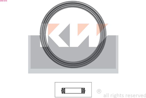 KW 590 610 - Прокладка, термостат autodnr.net