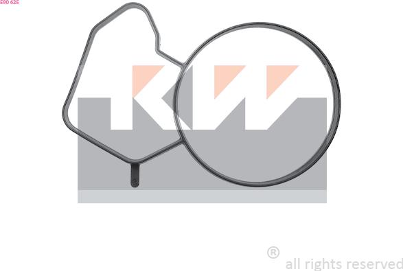 KW 590 625 - Прокладка, термостат autocars.com.ua