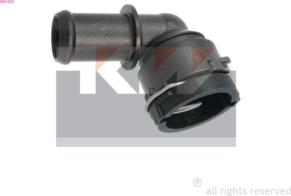 KW 660 023 - Фланець охолоджуючої рідини autocars.com.ua