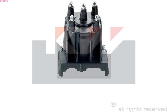 KW 812 075 - Кришка розподільника запалювання autocars.com.ua