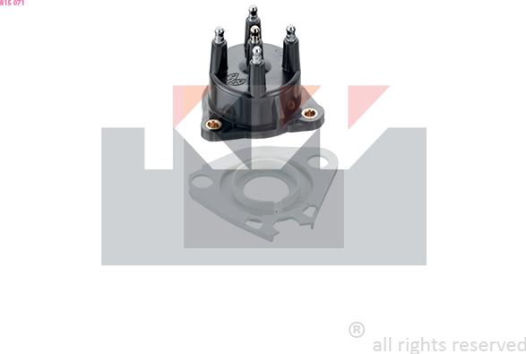 KW 815 071 - Кришка розподільника запалювання autocars.com.ua