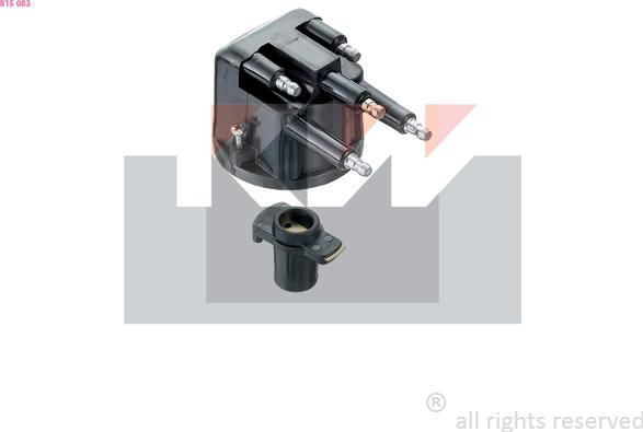 KW 815 083 - Кришка розподільника запалювання autocars.com.ua