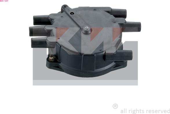 KW 831 137 - Кришка розподільника запалювання autocars.com.ua