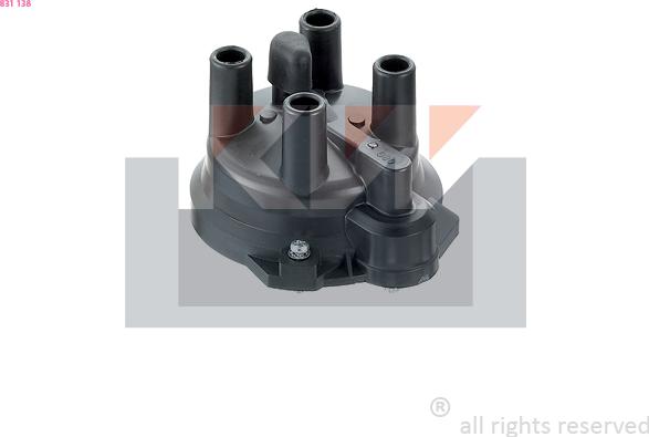 KW 831 138 - Кришка розподільника запалювання autocars.com.ua