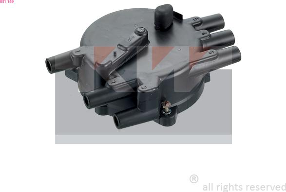 KW 831 149 - Кришка розподільника запалювання autocars.com.ua