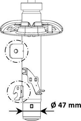 KYB 3338053 - Амортизатор autodnr.net