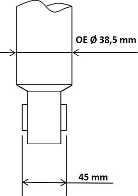 KYB 3430023 - Амортизатор задний прав-лев Audi A3  A3 Sportback- VW Golf VII - Seat Leon III autodnr.net