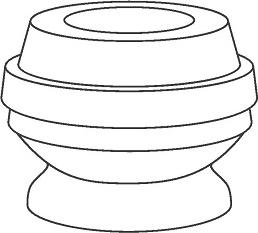 KYB 910222 - Відбійник, буфер амортизатора autocars.com.ua