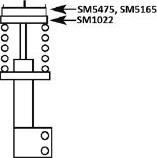 KYB SM5475 - Опора амортизатора перед. верхня Volvo C70-S60-S80-XC70-XC90 97-14 autocars.com.ua