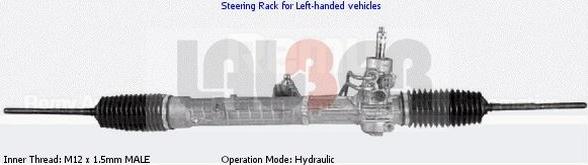 Lauber 66.0961 - Рулевой механизм, рейка avtokuzovplus.com.ua