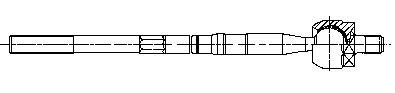 Lemförder 025 160 088 622 - Осевой шарнир, рулевая тяга avtokuzovplus.com.ua