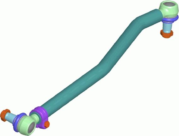 Lemförder 12922 01 - Поздовжня рульова тяга autocars.com.ua