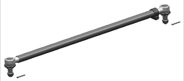 Lemförder 19605 01 - Поздовжня рульова тяга autocars.com.ua