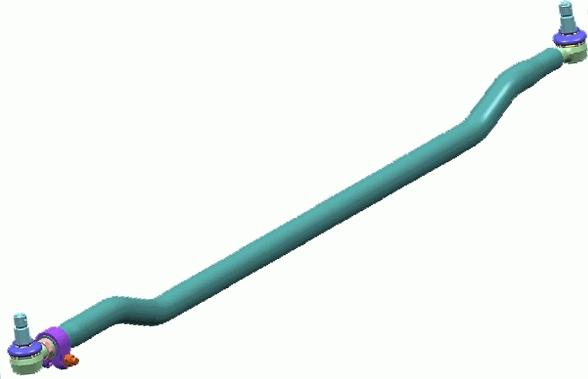 Lemförder 22544 01 - Поперечна рульова тяга autocars.com.ua