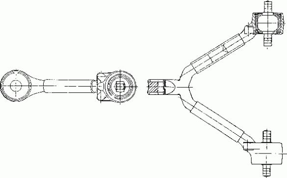 Lemförder 23058 01 - Важіль незалежної підвіски колеса autocars.com.ua