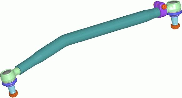 Lemförder 24355 01 - Поздовжня рульова тяга autocars.com.ua