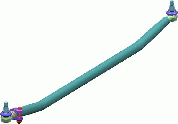 Lemförder 28730 01 - Поперечна рульова тяга autocars.com.ua