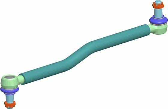 Lemförder 35646 01 - Поздовжня рульова тяга autocars.com.ua