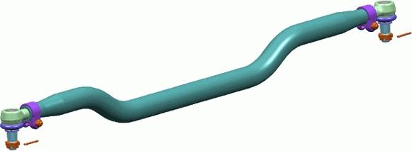 Lemförder 38416 01 - Поперечна рульова тяга autocars.com.ua