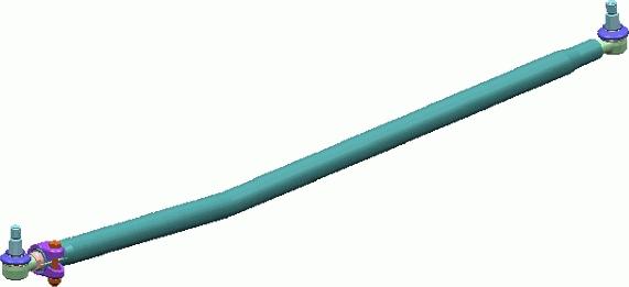 Lemförder 38775 01 - Поперечна рульова тяга autocars.com.ua