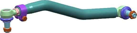 Lemförder 38786 01 - Поздовжня рульова тяга autocars.com.ua