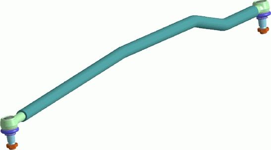 Lemförder 38913 01 - Поздовжня рульова тяга autocars.com.ua