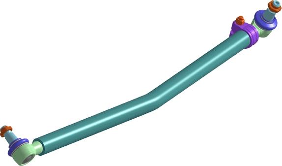 Lemförder 42584 01 - Поздовжня рульова тяга autocars.com.ua