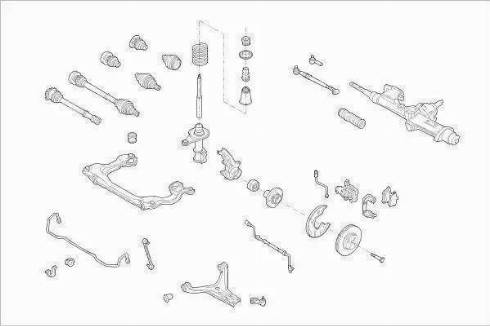 Lemförder AUDI-80-FL004 - Підвіска колеса autocars.com.ua
