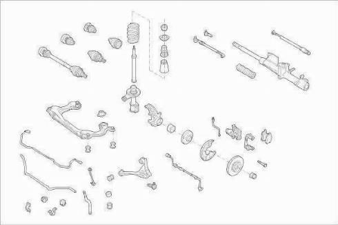 Lemförder AUDI-80-FL027 - Підвіска колеса autocars.com.ua
