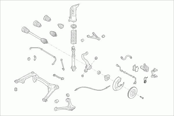 Lemförder AUDI-A4B5-RL012 - Рульове управління autocars.com.ua