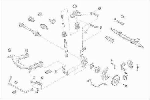 Lemförder AUDI-A4AV-FL029 - Підвіска колеса autocars.com.ua