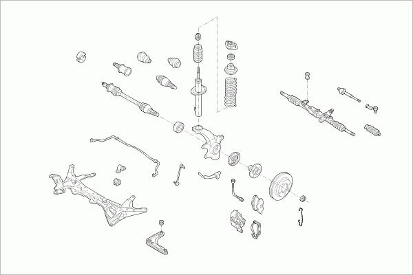 Lemförder FORD-ESCOR-FL014 - Рулевое управление avtokuzovplus.com.ua