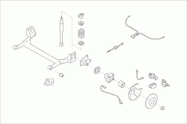 Lemförder FORD-FIEST-RL005 - Рульове управління autocars.com.ua