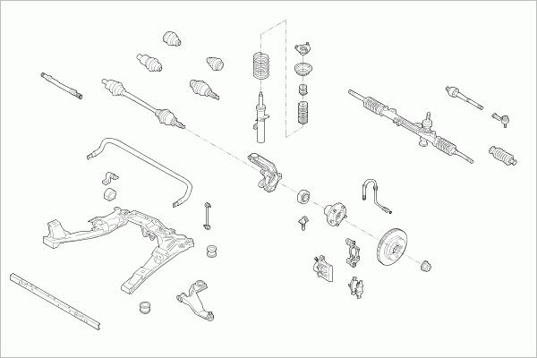 Lemförder FORD-MONDE-FL029 - Рульове управління autocars.com.ua