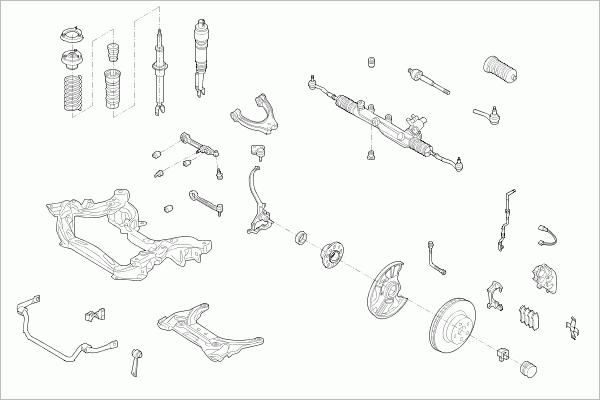 Lemförder MERCE-E-KLA-FL028 - Рулевое управление autodnr.net