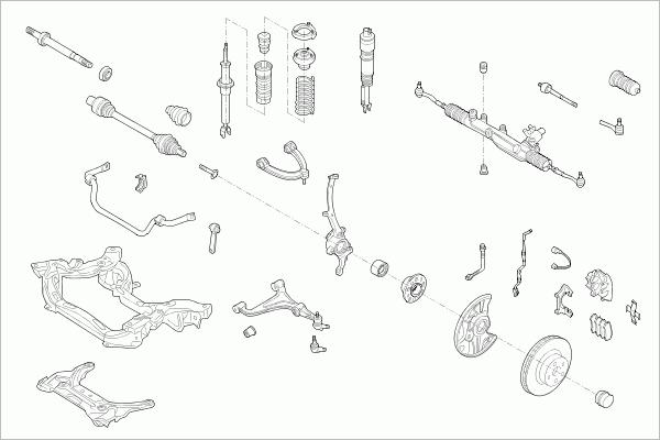 Lemförder MERCE-E-KLA-FL055 - Рулевое управление autodnr.net