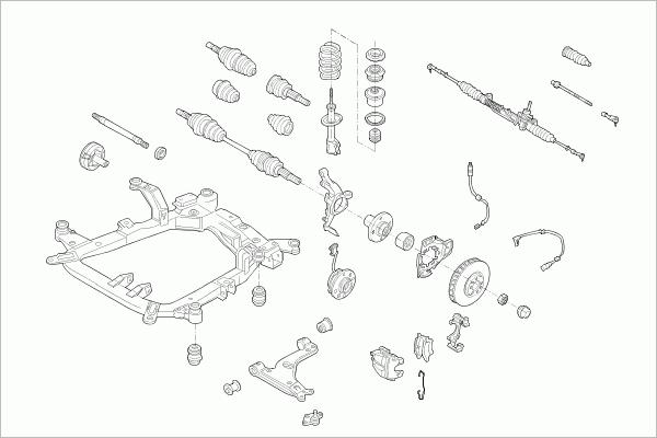 Lemförder OPEL-ASTRA-FL046 - Рульове управління autocars.com.ua