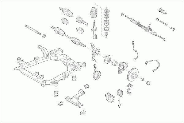 Lemförder OPEL-ASTRA-FL051 - Рульове управління autocars.com.ua