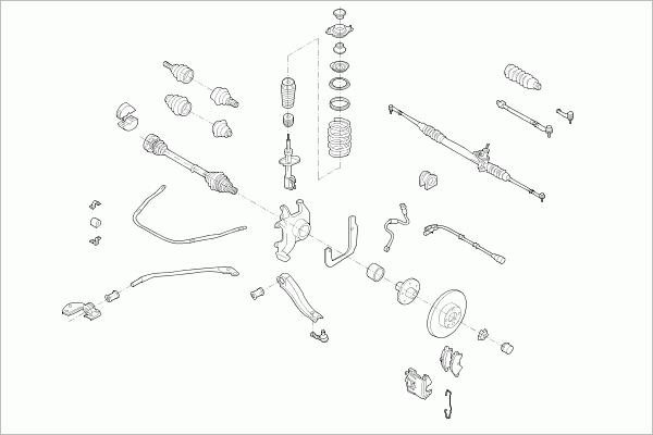 Lemförder OPEL-CORSA-FL026 - Рульове управління autocars.com.ua