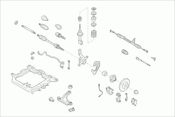 Lemförder OPEL-CORSA-FL043 - Рулевое управление avtokuzovplus.com.ua