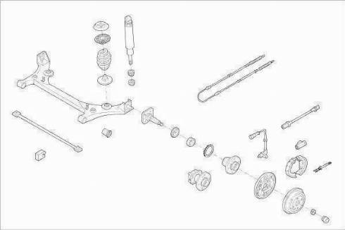 Lemförder OPEL-KADET-RL012 - Підвіска колеса autocars.com.ua