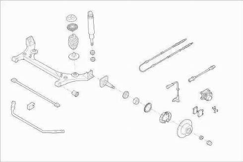 Lemförder OPEL-KADET-RL018 - Підвіска колеса autocars.com.ua