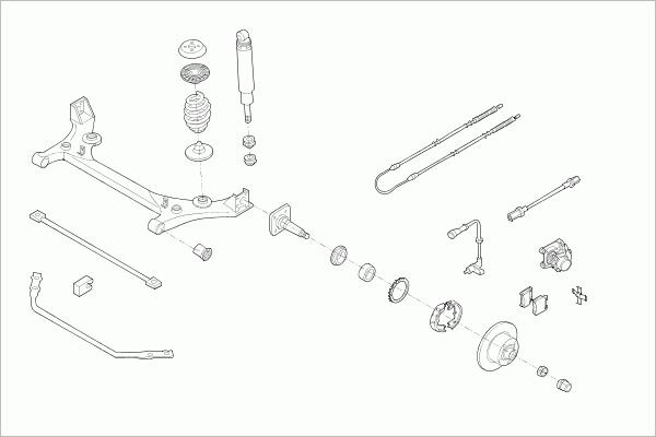 Lemförder OPEL-KADET-RL020 - Рульове управління autocars.com.ua