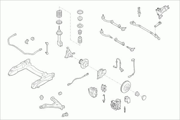 Lemförder OPEL-OMEGA-FL011 - Рульове управління autocars.com.ua