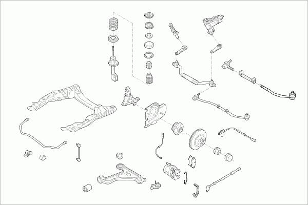 Lemförder OPEL-OMEGA-FL034 - Рульове управління autocars.com.ua