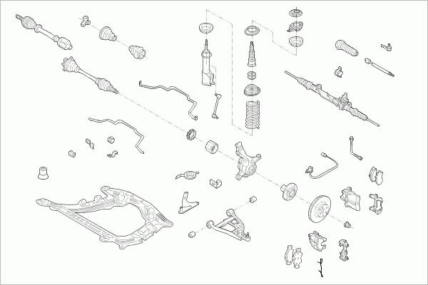 Lemförder RENAU-SCENI-FL001 - Рульове управління autocars.com.ua