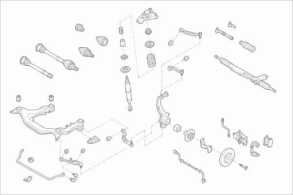 Lemförder VW-PASSA-FL048 - Рульове управління autocars.com.ua