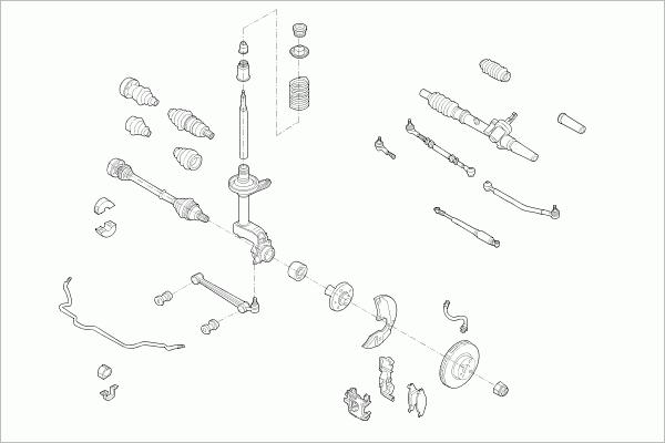 Lemförder VW-POLO-FL026 - Рулевое управление avtokuzovplus.com.ua